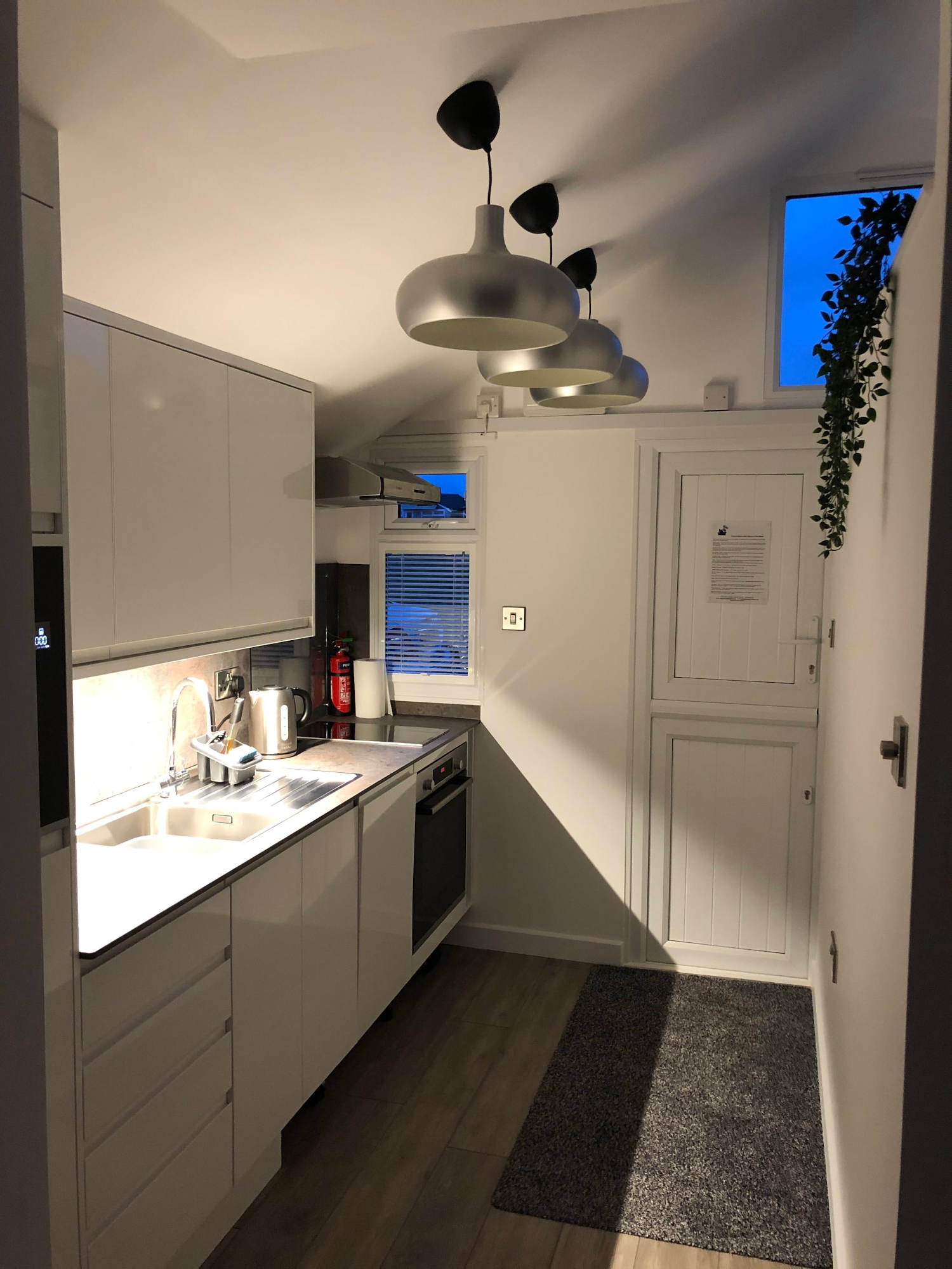 Kitchen to front door